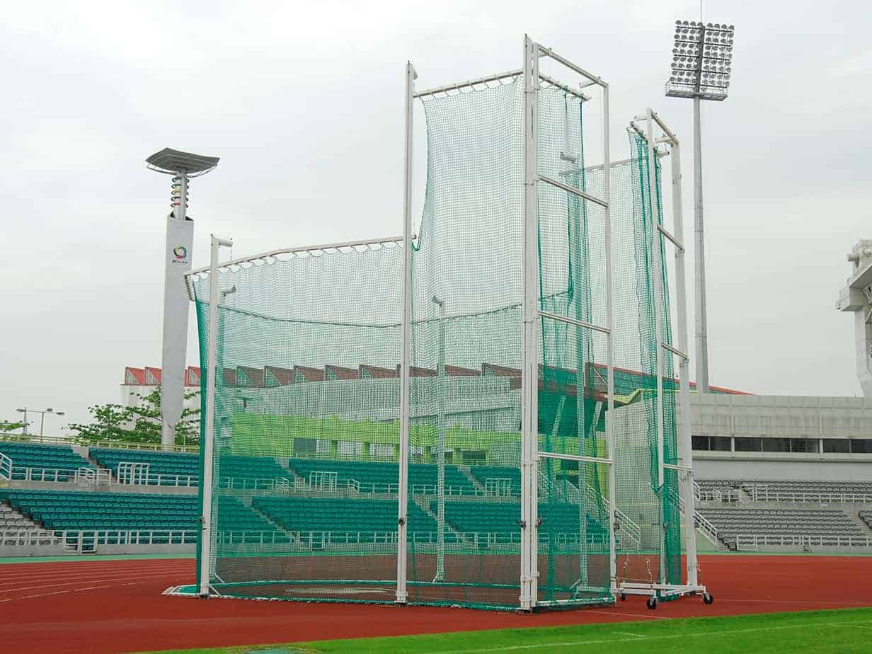 Athletic track equipment
